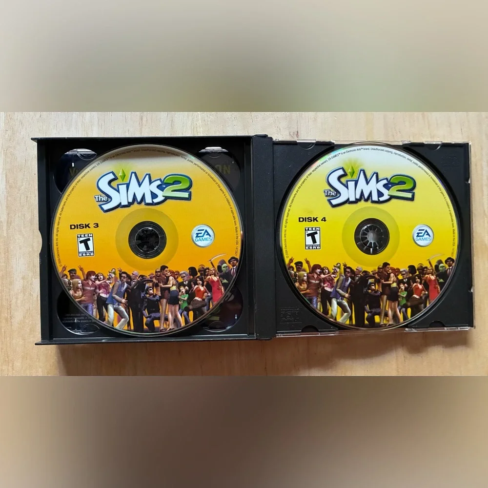 The SIMS 2 PC-CD 4 Discs 2004